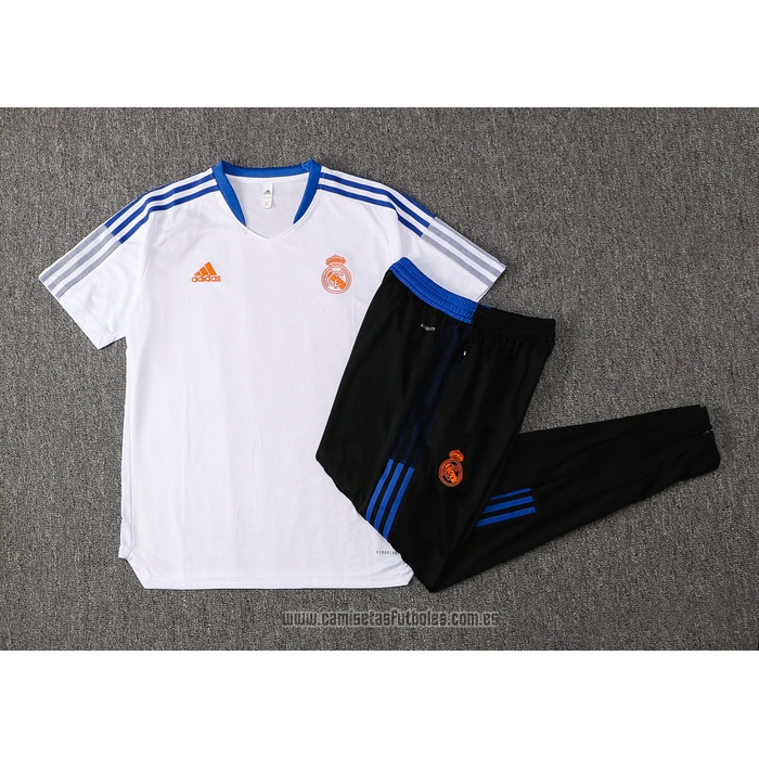Chandal del Real Madrid Manga Corta 2021-2022 Blanco